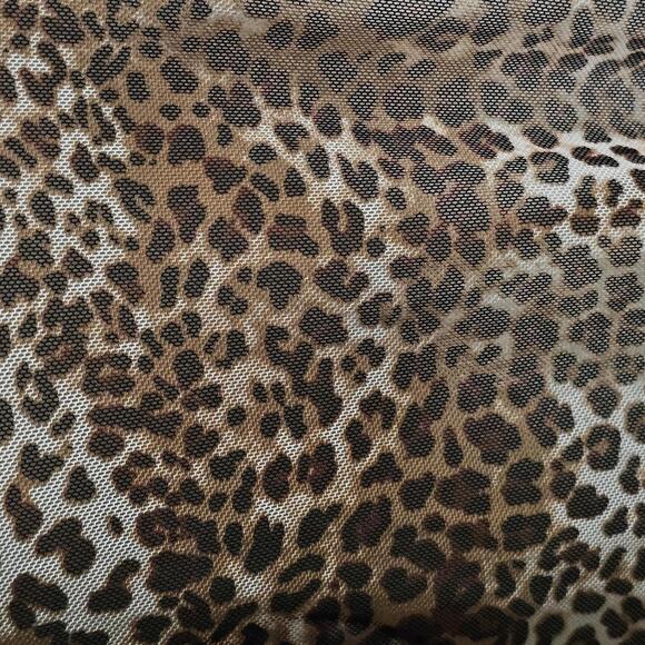 Jordan Taylor Leopard Print Sheer Swimsuit Coverup - Picture 7 of 9